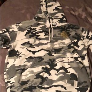 Anti Social Social Club- Siberia Camo Hoodie GOLD